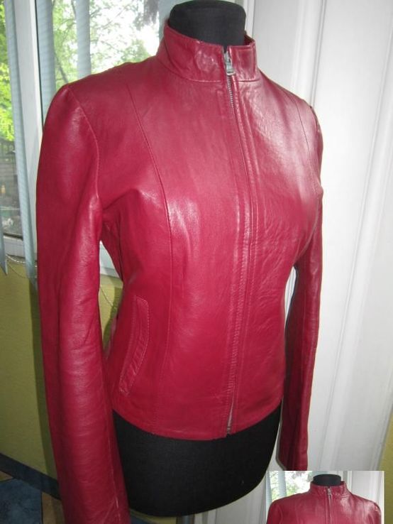 Оригинальная модная женская кожаная куртка VERA PELLE. Лот 193, фото №2