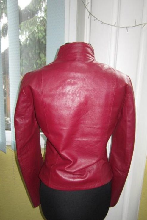 Оригинальная модная женская кожаная куртка VERA PELLE. Лот 193, numer zdjęcia 6
