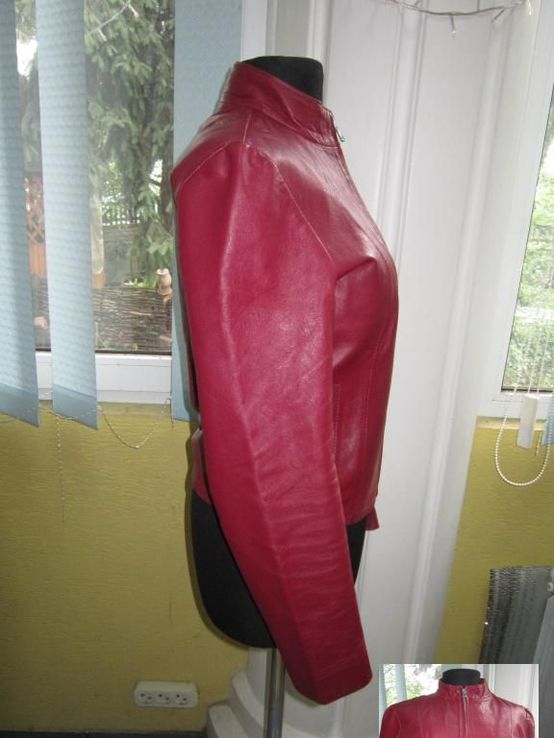 Оригинальная модная женская кожаная куртка VERA PELLE. Лот 193, numer zdjęcia 7