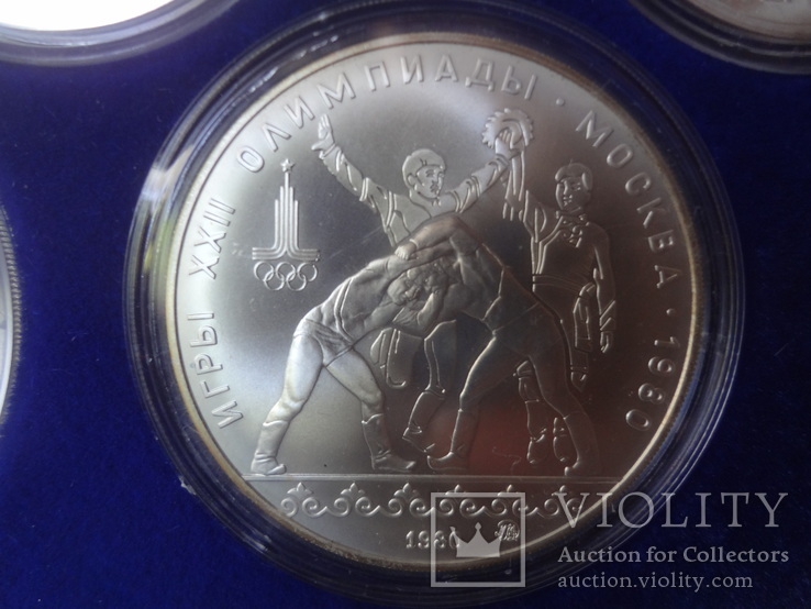 10 рублей   1980  серебро, фото №2