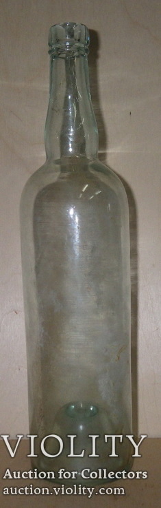 Бутылка винная, старая, фото №2