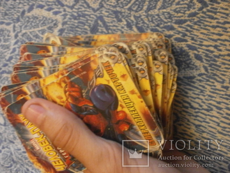 Коллекционные игровые карточки " Человек паук " 114 штук, фото №6