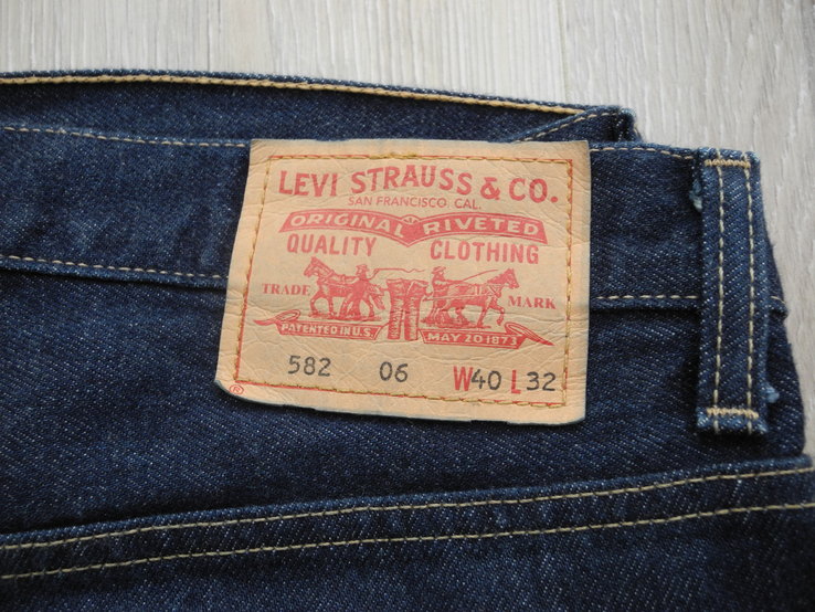 Джинсы Levis 582 40/32 ( Новое ), фото №3