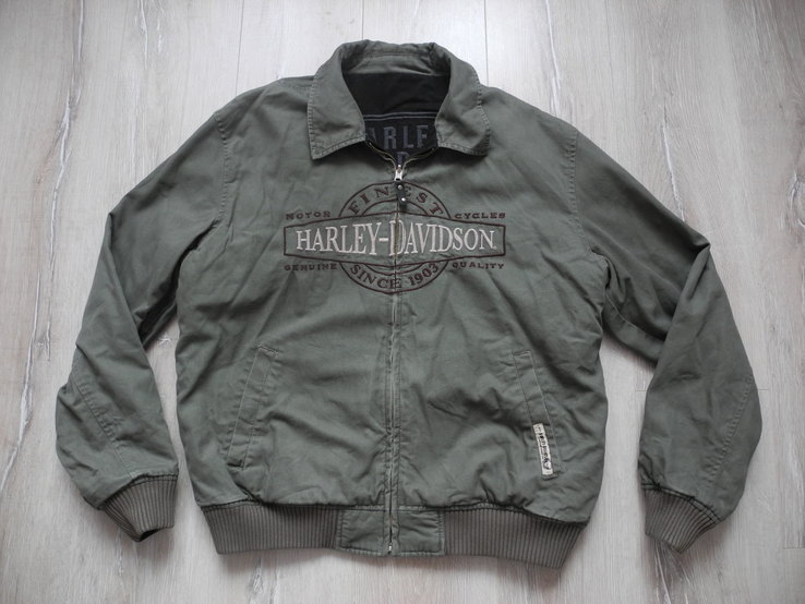 Куртка Harley Davidson р. L ( Двухсторонняя , ОРИГИНАЛ ), фото №2