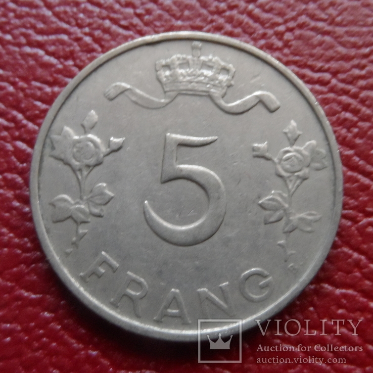 5 франков  1949  Люксембург   ($3.7.8)~, фото №3