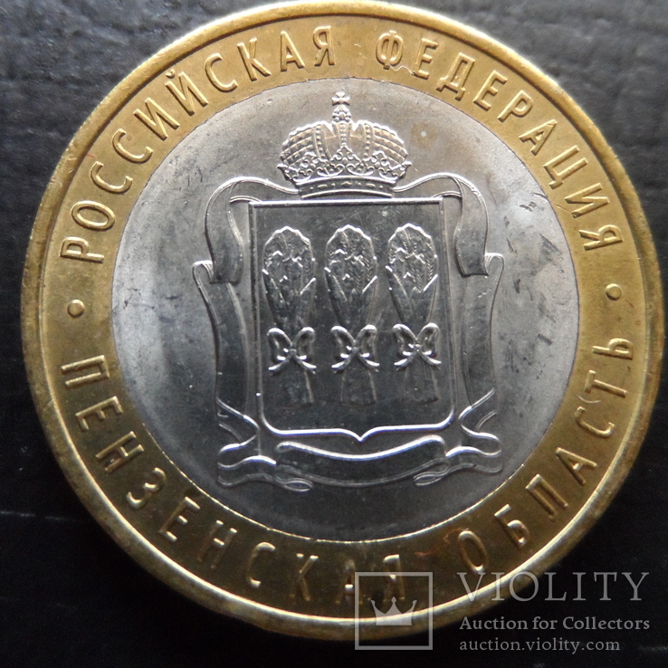 10 рублей  2014  Пензенская область   ($4.4.8)~, фото №2