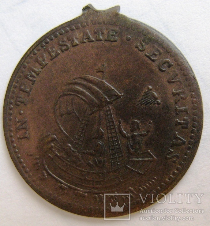 Медаль - оберег Святого Георгия конец 1890-е