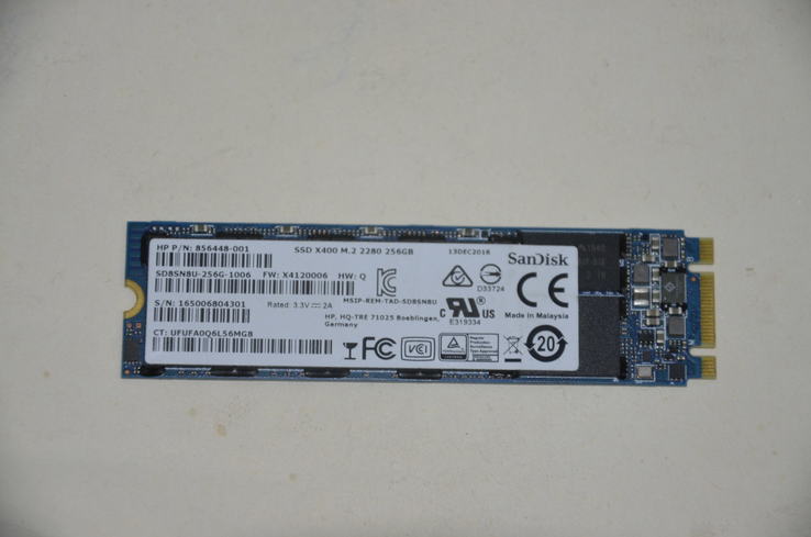 SSD SanDisk X400 256GB M.2 2280 SATAIII TLC, photo number 2