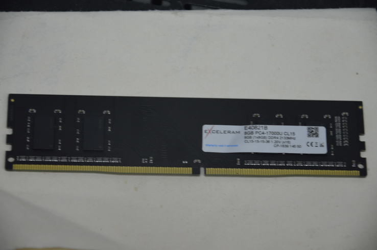 Память DDR4 8GB 2133 MHZ EXCELERAM (E40821B), фото №3