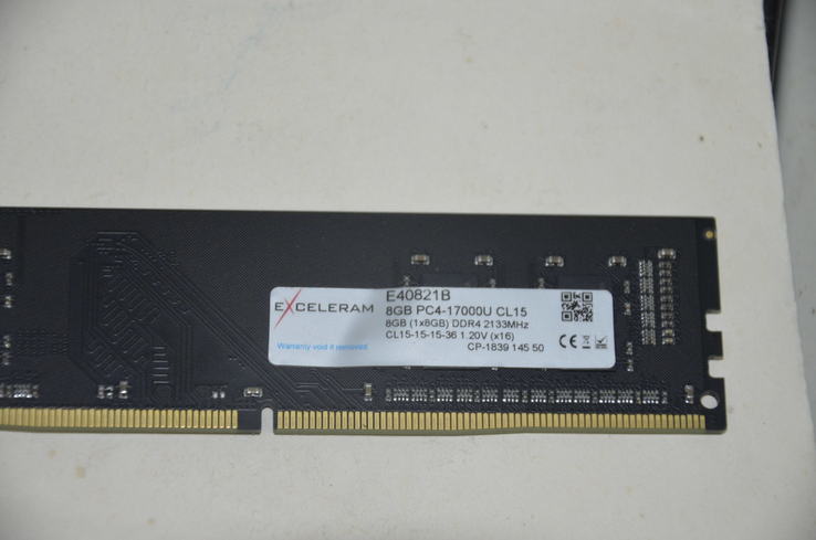 Память DDR4 8GB 2133 MHZ EXCELERAM (E40821B), фото №6