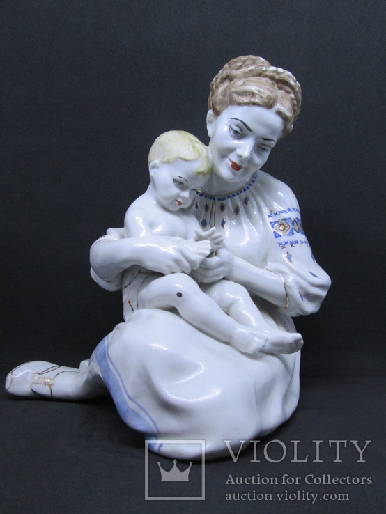 Скульптура "Ладушки" Материнство, Полонне ЗХК, фото №2