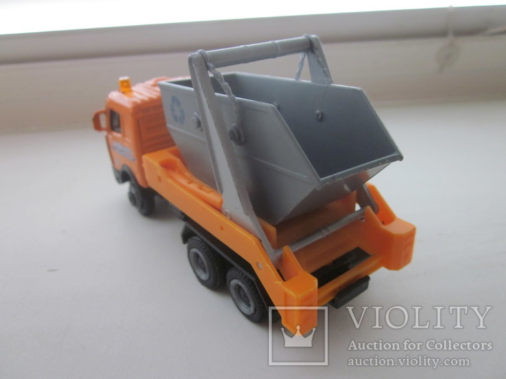 Модель грузовика мерседес мусоровоз карарама, фото №5