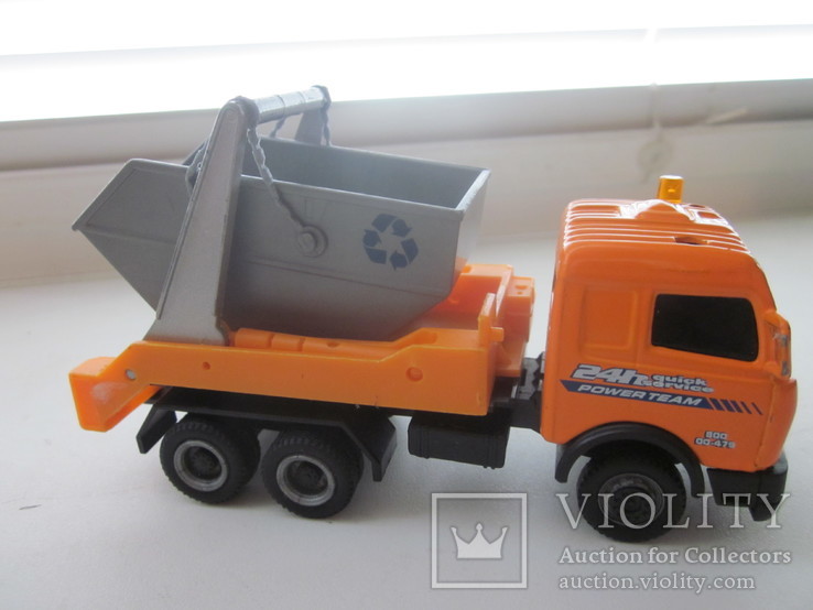 Модель грузовика мерседес мусоровоз карарама, фото №6