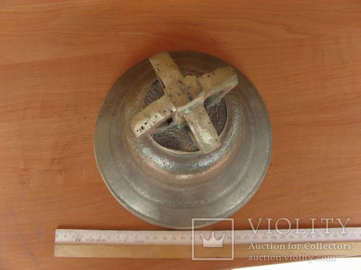 Большой бронзовый колокол (рында) для яхты или колокольни, фото №3