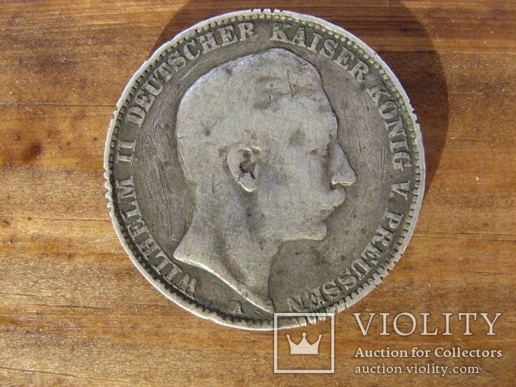 3 марки 1912 Вильгельм II