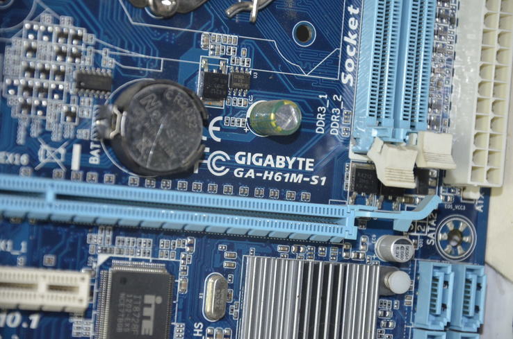 Материнка Gigabyte GA-H61M-S1 + Intel G530, фото №5