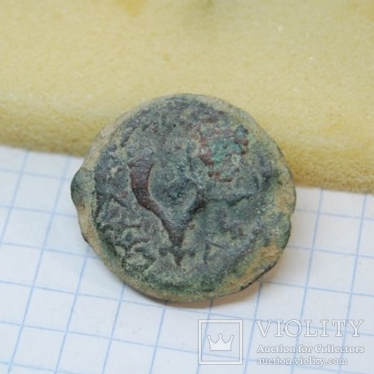 Монета Иудея. 8 прут Матафии Антигона