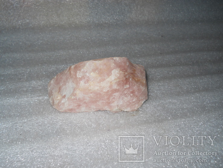Розовый кварц, вес 595 грамм, фото №5