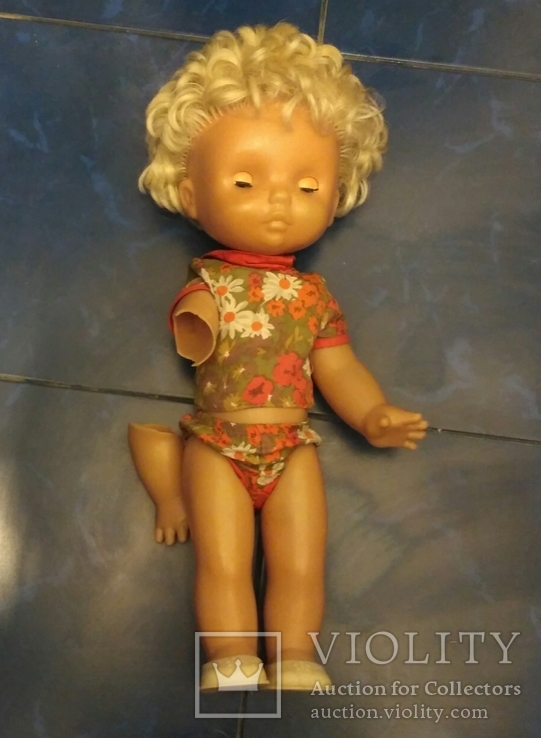Кукла (Антошка?)СССР, клеймо, фото №4