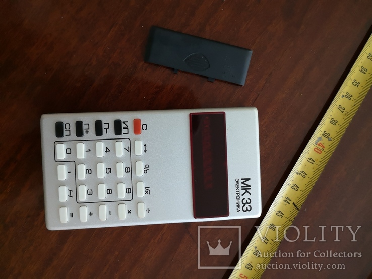 Калькулятор МК 33 Электроника винтаж СССР, фото №4