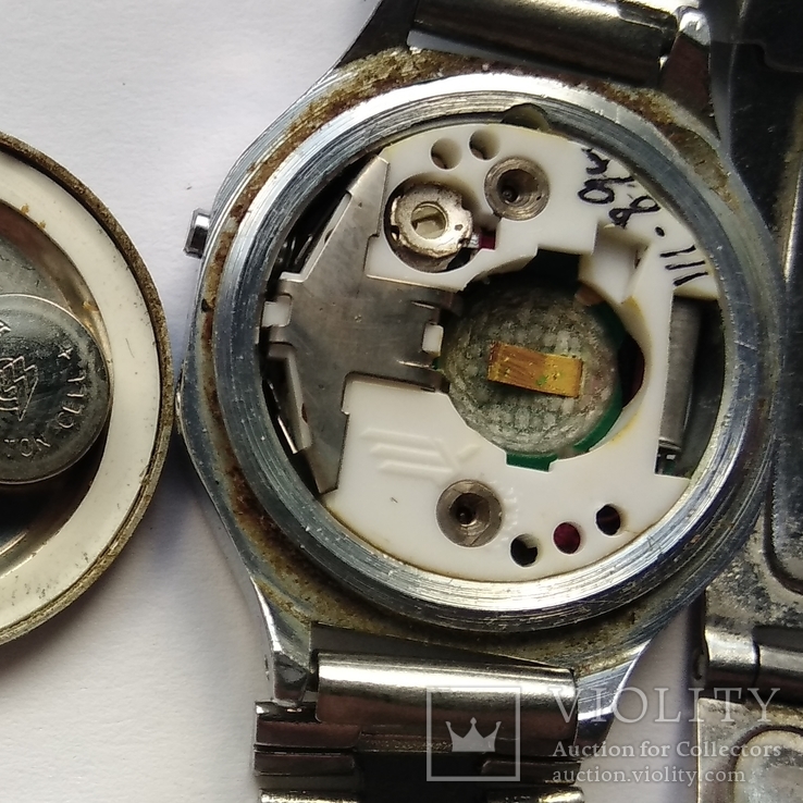 Часы Электроника женские с браслетом, фото №8