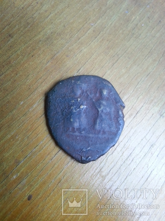Херсонес, Юстин II (565-578). 8 пентануммий, медь., фото №2
