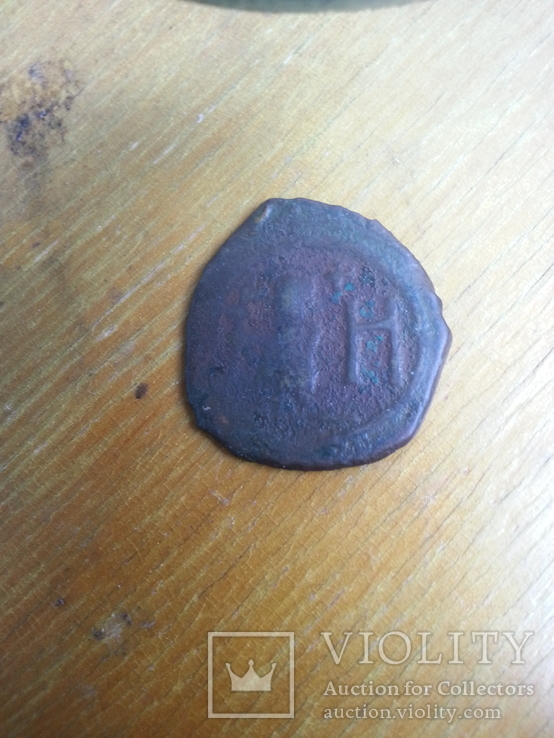 Херсонес, Юстин II (565-578). 8 пентануммий, медь., фото №6