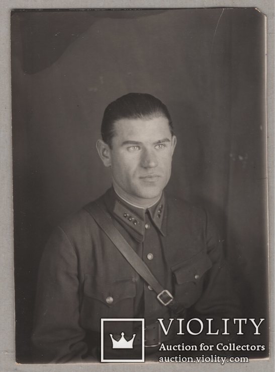 1938 ВЧ6854 Попов Н.И. фото-удостоверение, фото №2