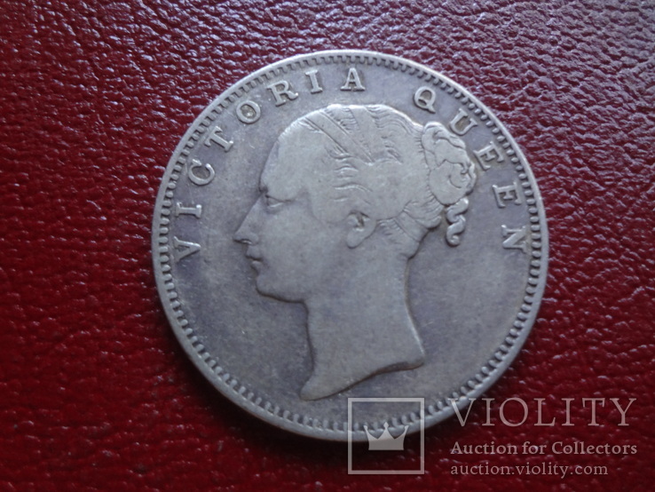 1 рупия 1840  Великобританская Индия серебро   ($3.11.9) ~, фото №3