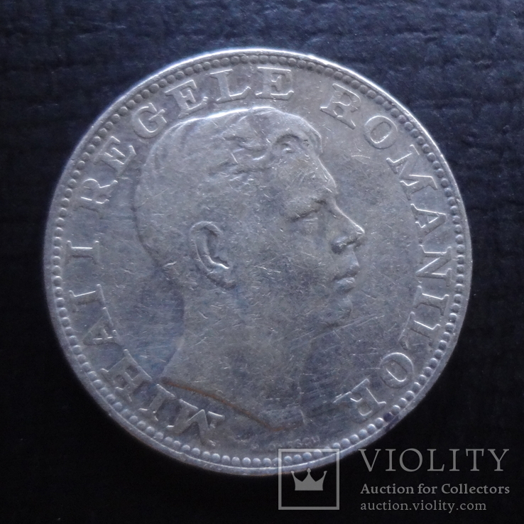 200 лей  1942  Румыния  серебро   ($4.2.26) ~, фото №3