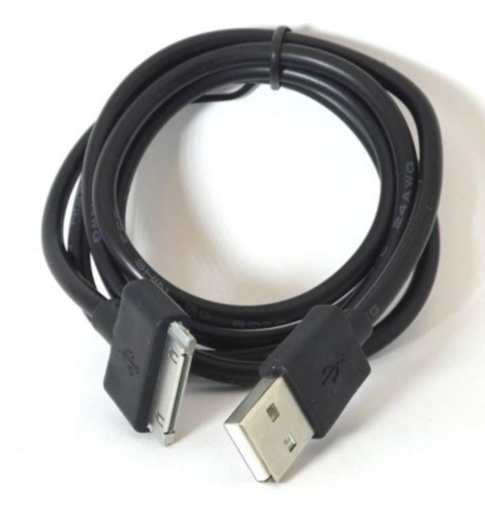 USB кабель Samsung Galaxy Tab P1000 P7300 P7310 P7510 P7500 P6800 Belkin черный (1.2м), фото №3