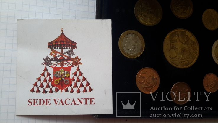 Пробный набор"SEDE VACANTE",Ватикан., фото №6
