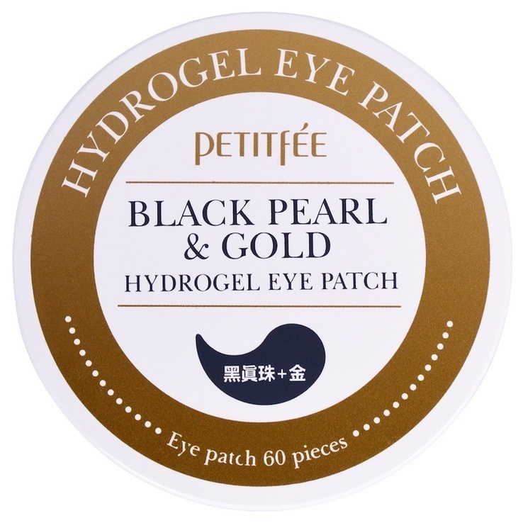 Гидрогелевые патчи для глаз Petitfee Black Pearl &amp; Gold Hydrogel Eye Patch, фото №2