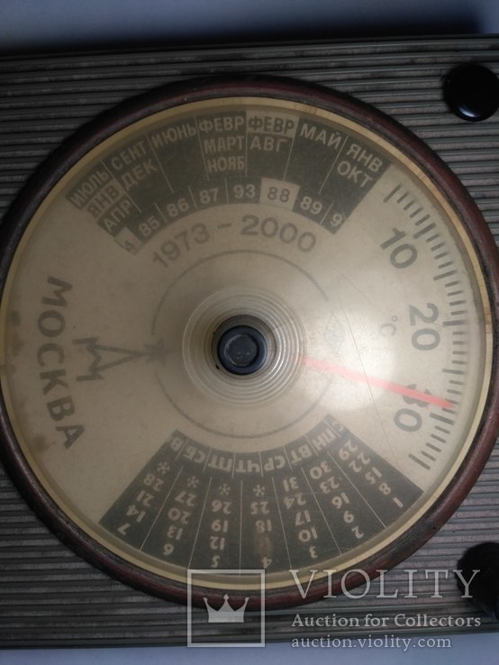 Термометр-календарь 1973-2000 год., фото №4