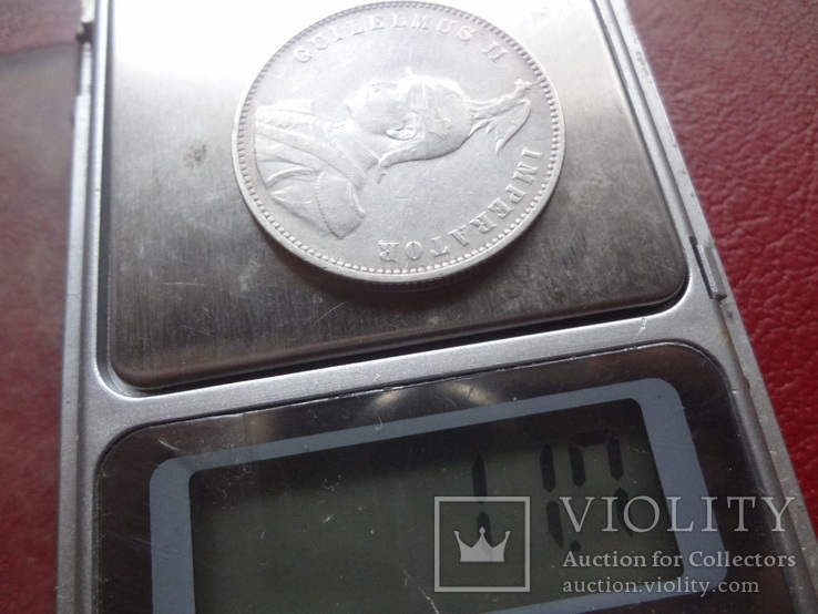 1 рупия  1906  J  Германская Африка  серебро   (3.11.5) ~, фото №4