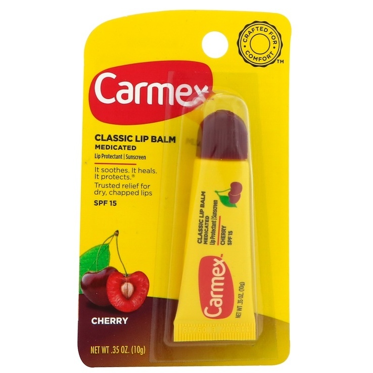 Carmex, бальзам для губ, вишня, numer zdjęcia 2