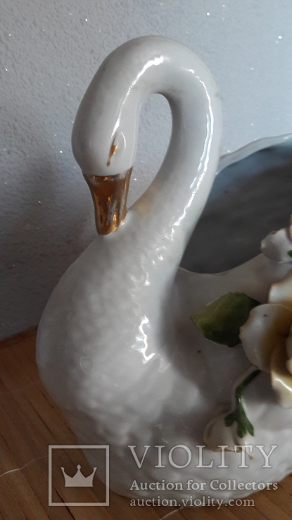 Статуэтка-ваза Лебедь, фото №4
