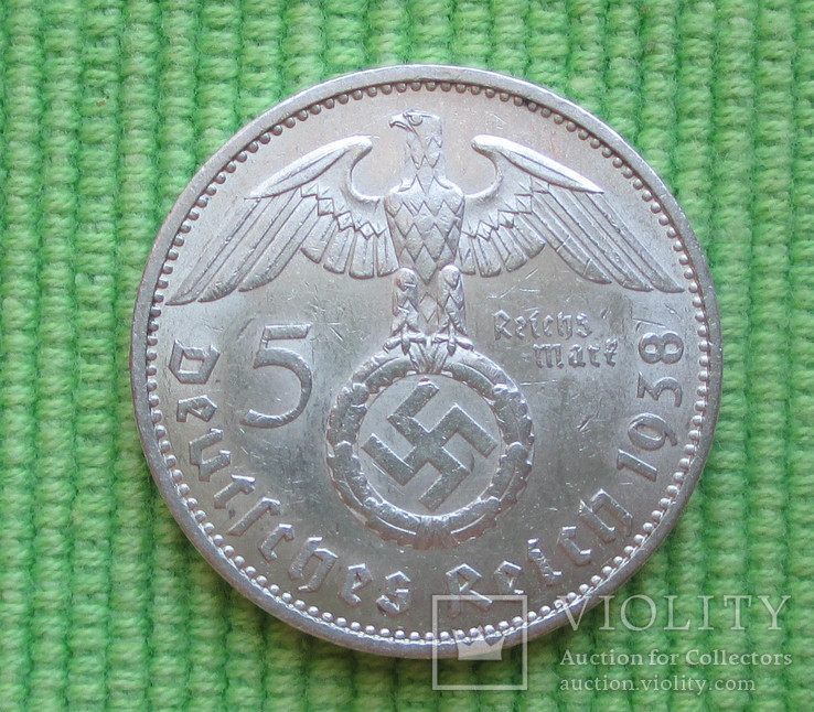 5 марок 1938(А)