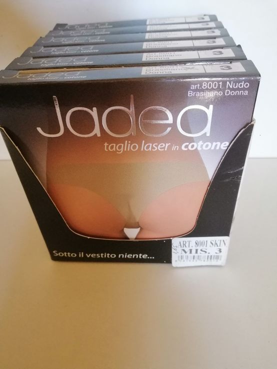 Трусы JADEA brassiliano donna size 3 невидимки= 2 штуки, фото №4