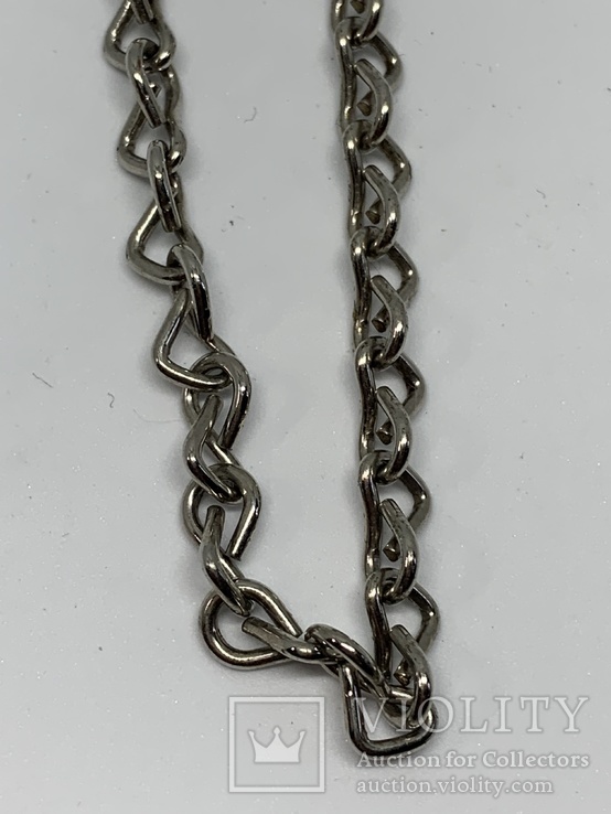 Новая металическая цепочка с 2-мя кольцами на конце(2), фото №3