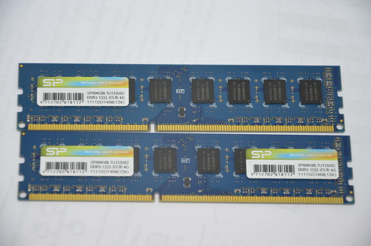 Оперативная память Silicon Power DDR3-1333 4096MB PC3-10600 (SP004GBVT