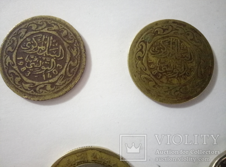 7 монет Туниса, фото №4