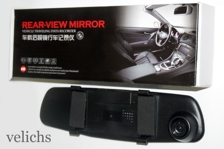 Автовидеорегистратор зеркало REAR-VIEW MIRROR DVR 138E, фото №9