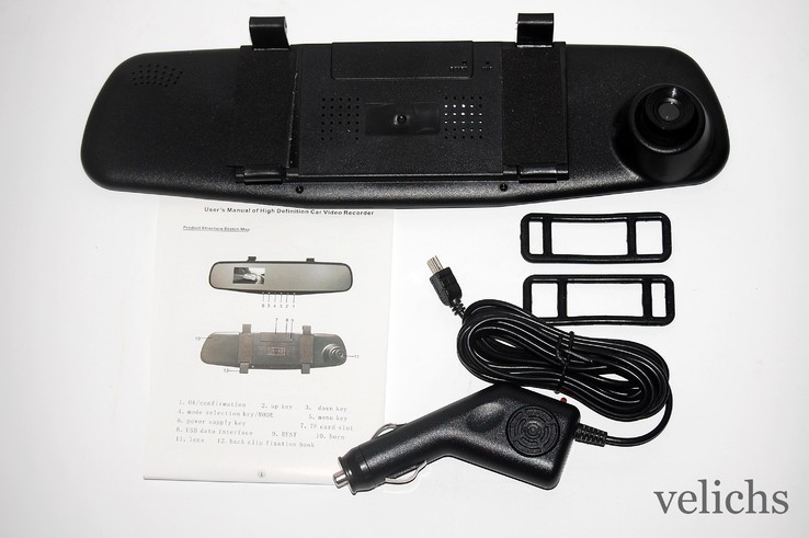 Автовидеорегистратор зеркало REAR-VIEW MIRROR DVR 138E, photo number 10