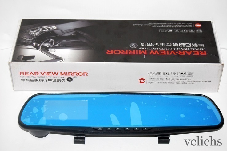 Автовидеорегистратор зеркало REAR-VIEW MIRROR DVR 138E, photo number 12