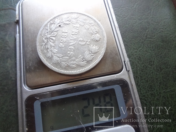 5 франков 1834  Франция  серебро    ($1.3.3) ~, фото №5