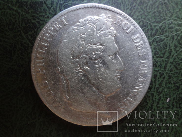 5 франков 1838  Франция  серебро    ($1.4.1) ~, фото №3