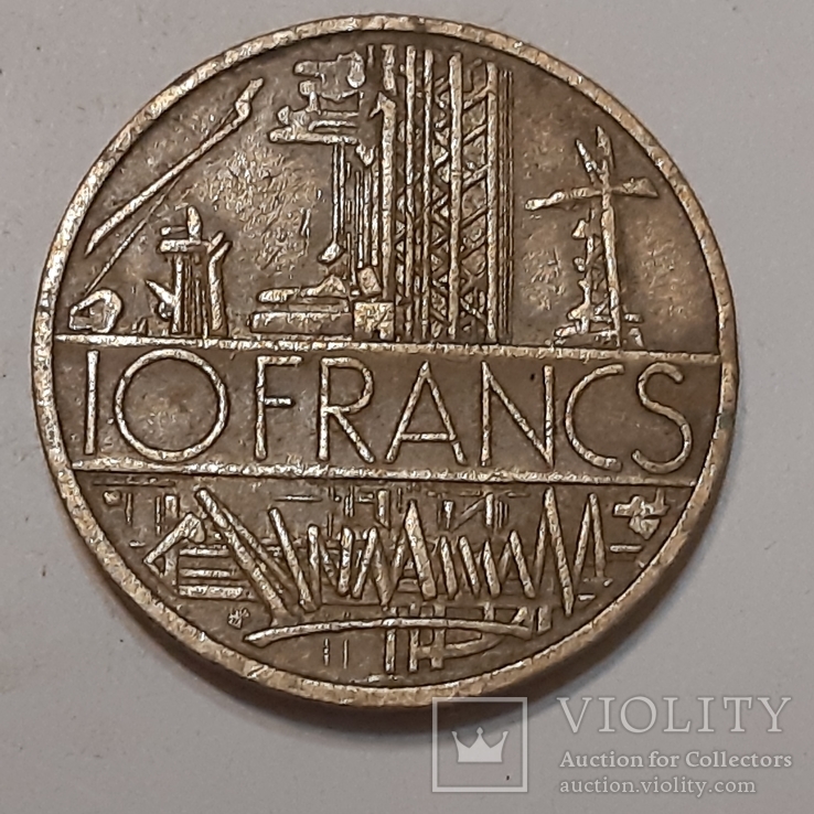 10 франков 1980, фото №2