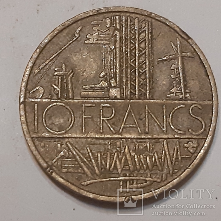 10 франков 1978, фото №2
