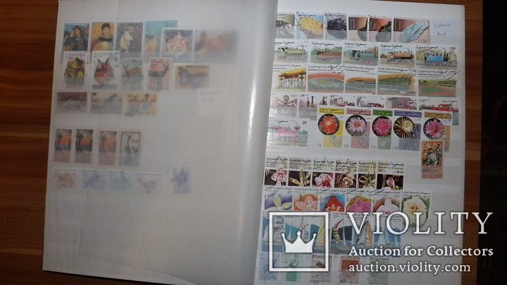 Большой альбом на 24 листа 1820 марок Куба,Никарагуа,Камбоджи,Сомали,Вьетнам, фото №13